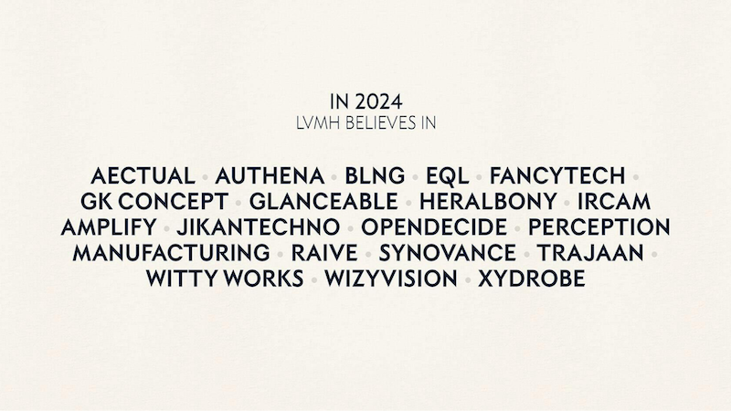 In 2024 LVMH BELIEVES IN